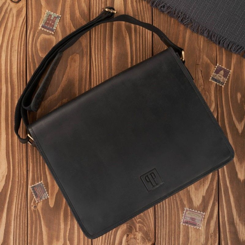 torba męska na ramię vintage paolo peruzzi t-06-bl