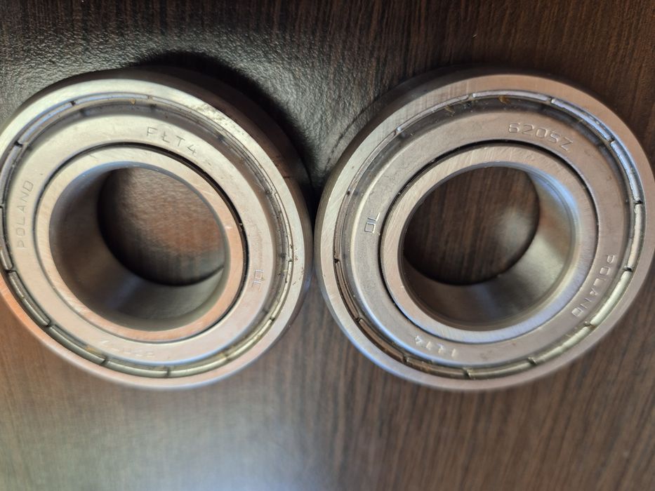 Nowe Łożyska 2 6205z sztuki para Made in Poland