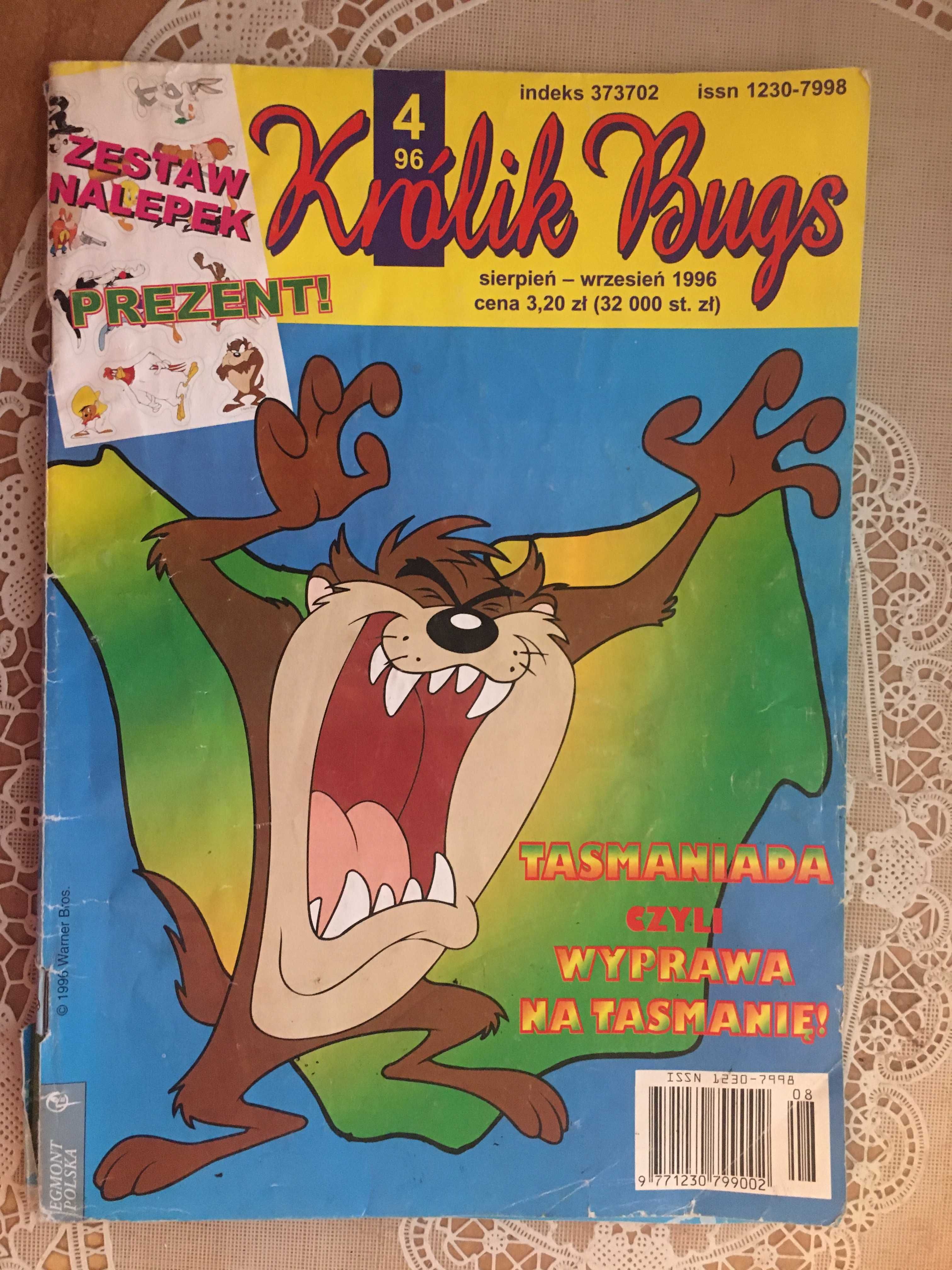 Komiks Królik Bugs nr 4 z 1996 roku