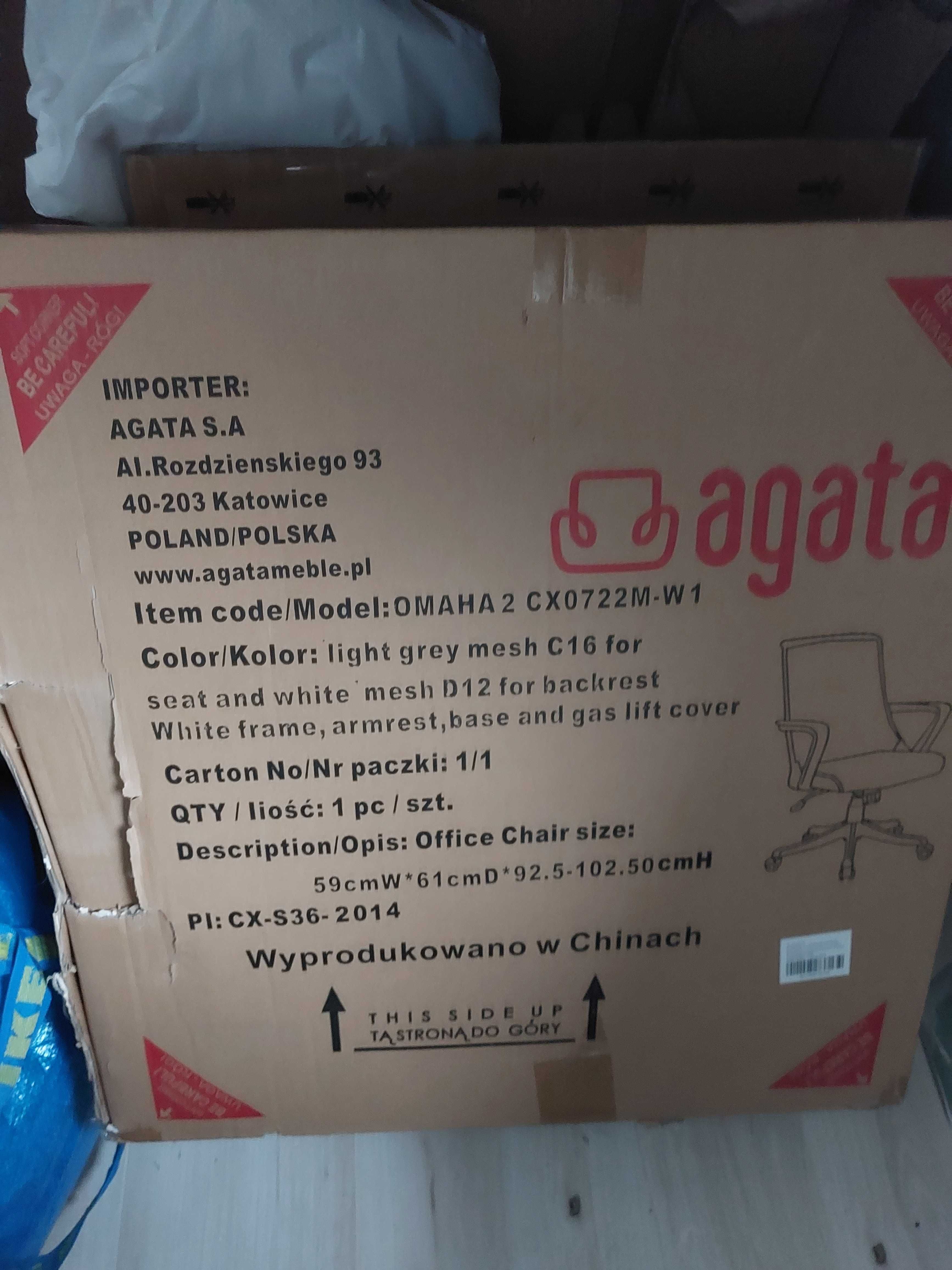 Krzesło biurowe Agata Meble Omaha