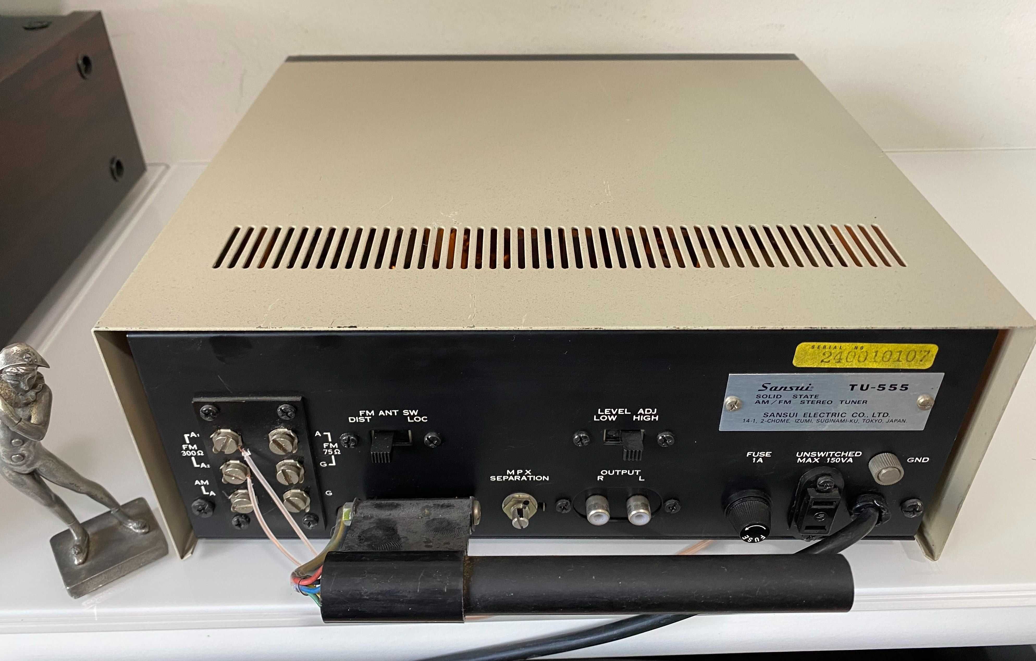 Sansui TU555 - tuner vintage