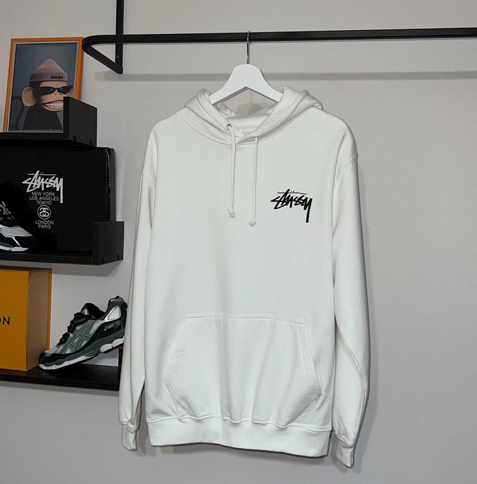 Худі Stussy (білого кольору)
