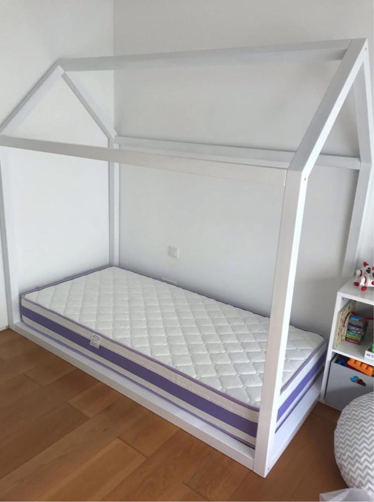Cama Montessori branca