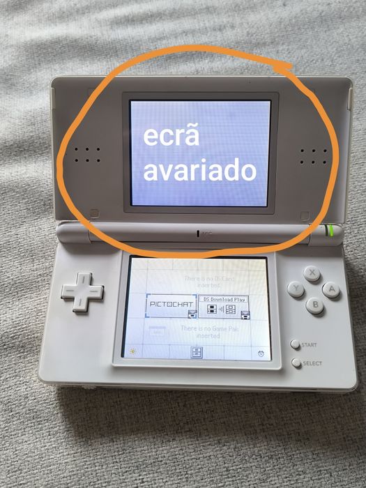 Nintendo DS lite branco