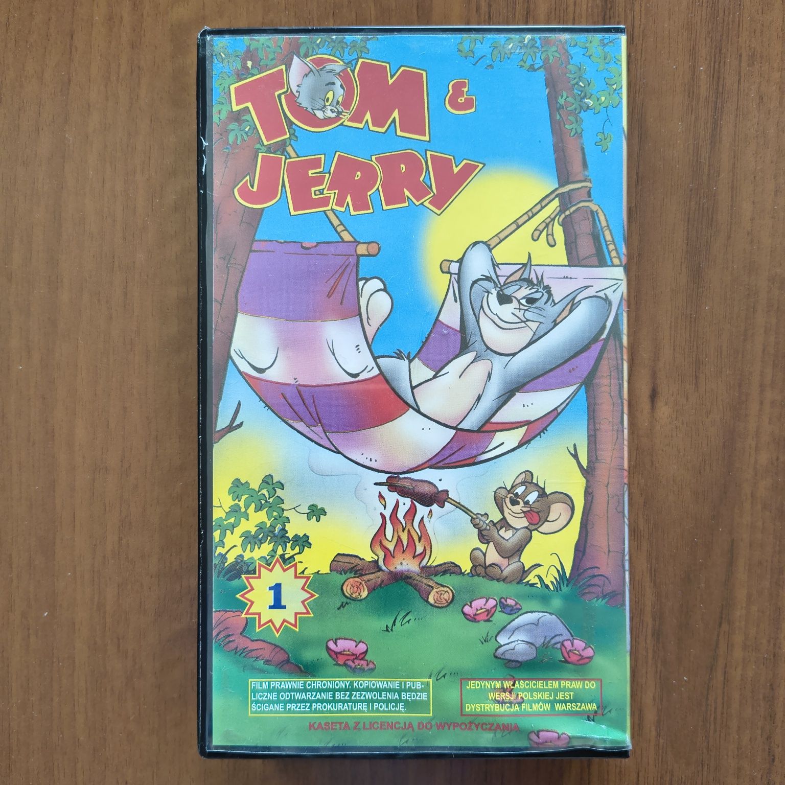 Kaseta VHS bajka Tom & Jerry