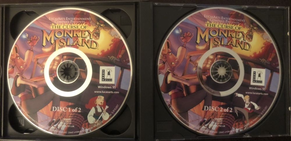 The Monkey Island Bounty Pack cd rom 3