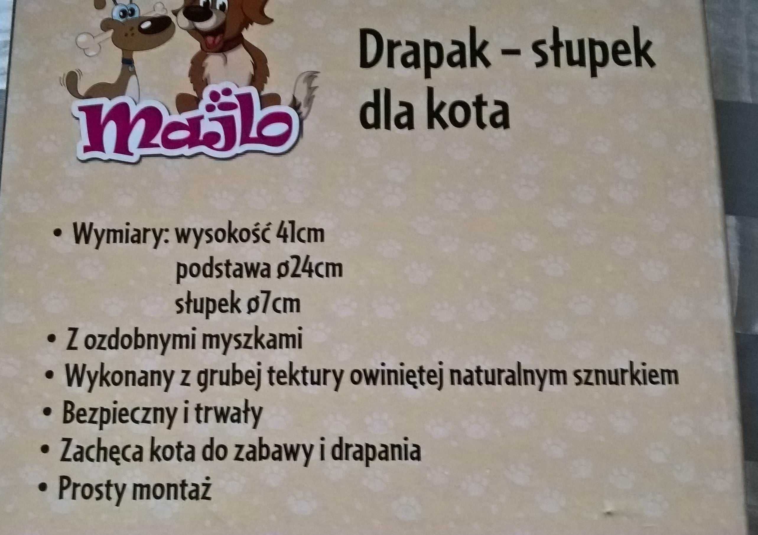 Drapak, słupek dla kota