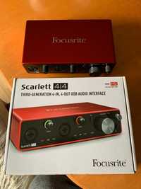 Focusrite Scarlett 4i4 3th Gen