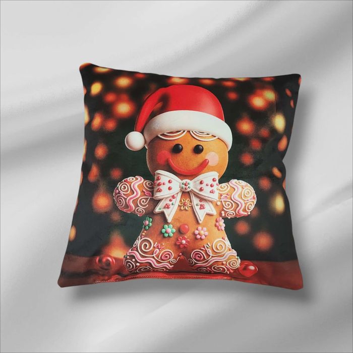 Poduszka dekoracyjna nowa świąteczny wzór 40 x 40
