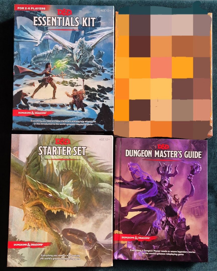 Zestaw Dungeons&Dragons 5 ed ENG