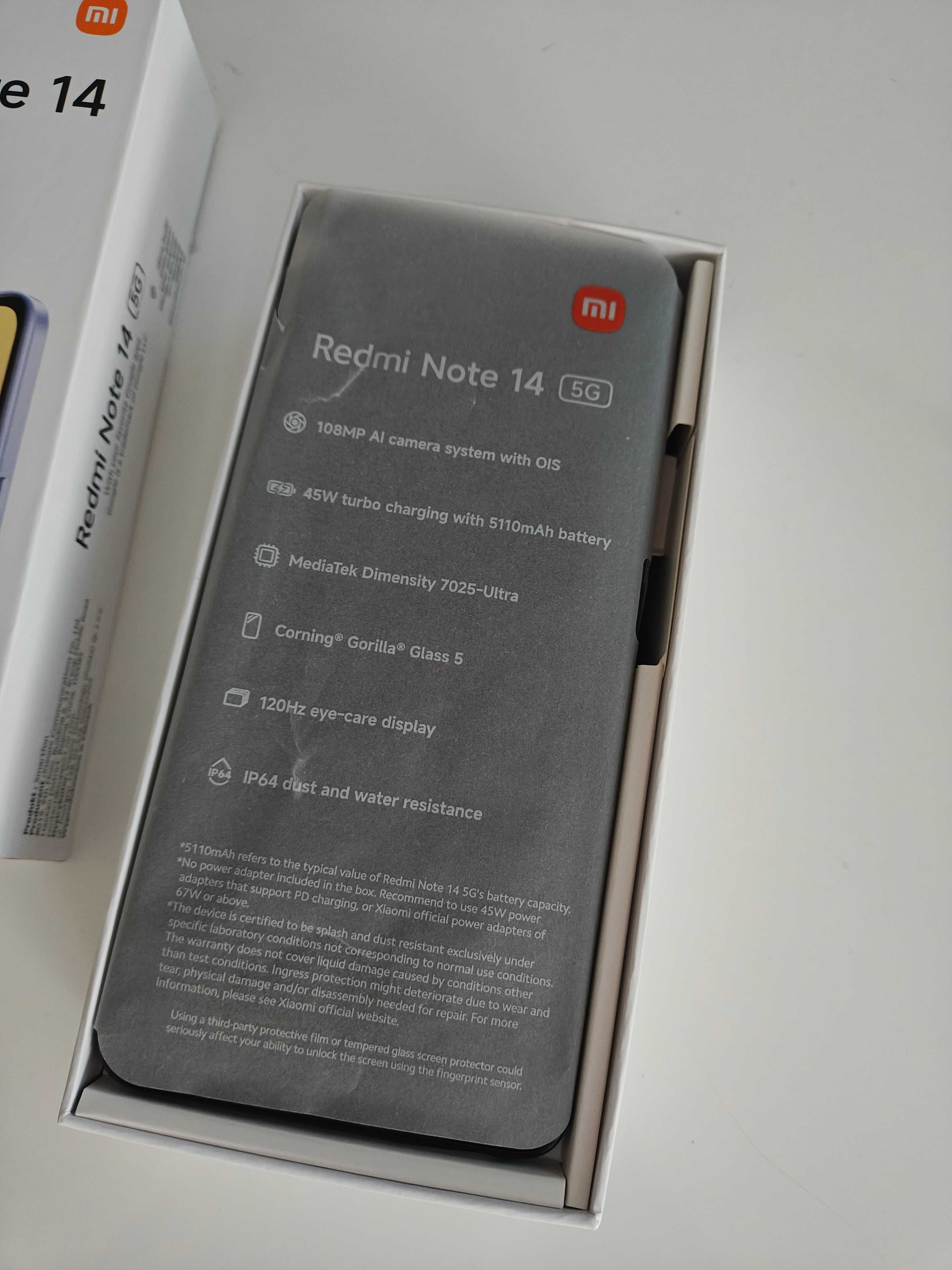 Redmi Note 14 5G 8GB RAM 256GB Nowy