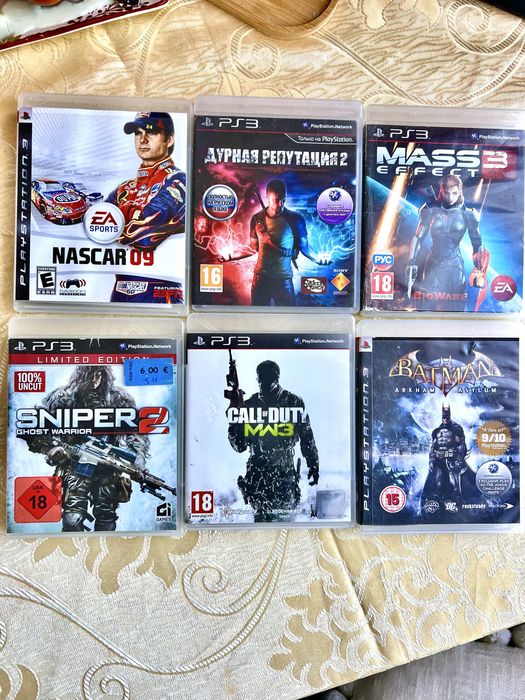 Лот дисков playstation 3 ps3