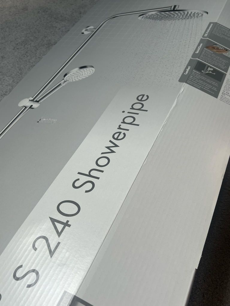 Hansgrohe Crometta S Showerpipe zestaw prysznicowy ścienny