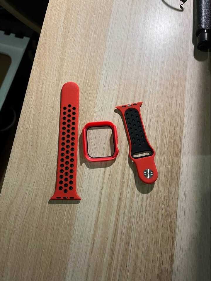 Capa Apple Watch de Desporto Vermelha
