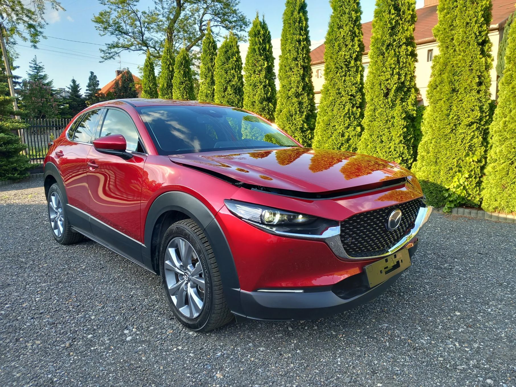 Mazda CX-30 CX 30 2023 150 KM hybryda mHEV automat 8900 km FV marża