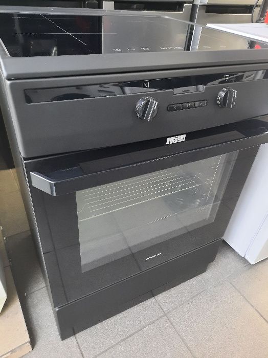 Czarna kuchnia indukcyjna INVENTUM 60cm Nowa Pół ceny!!!