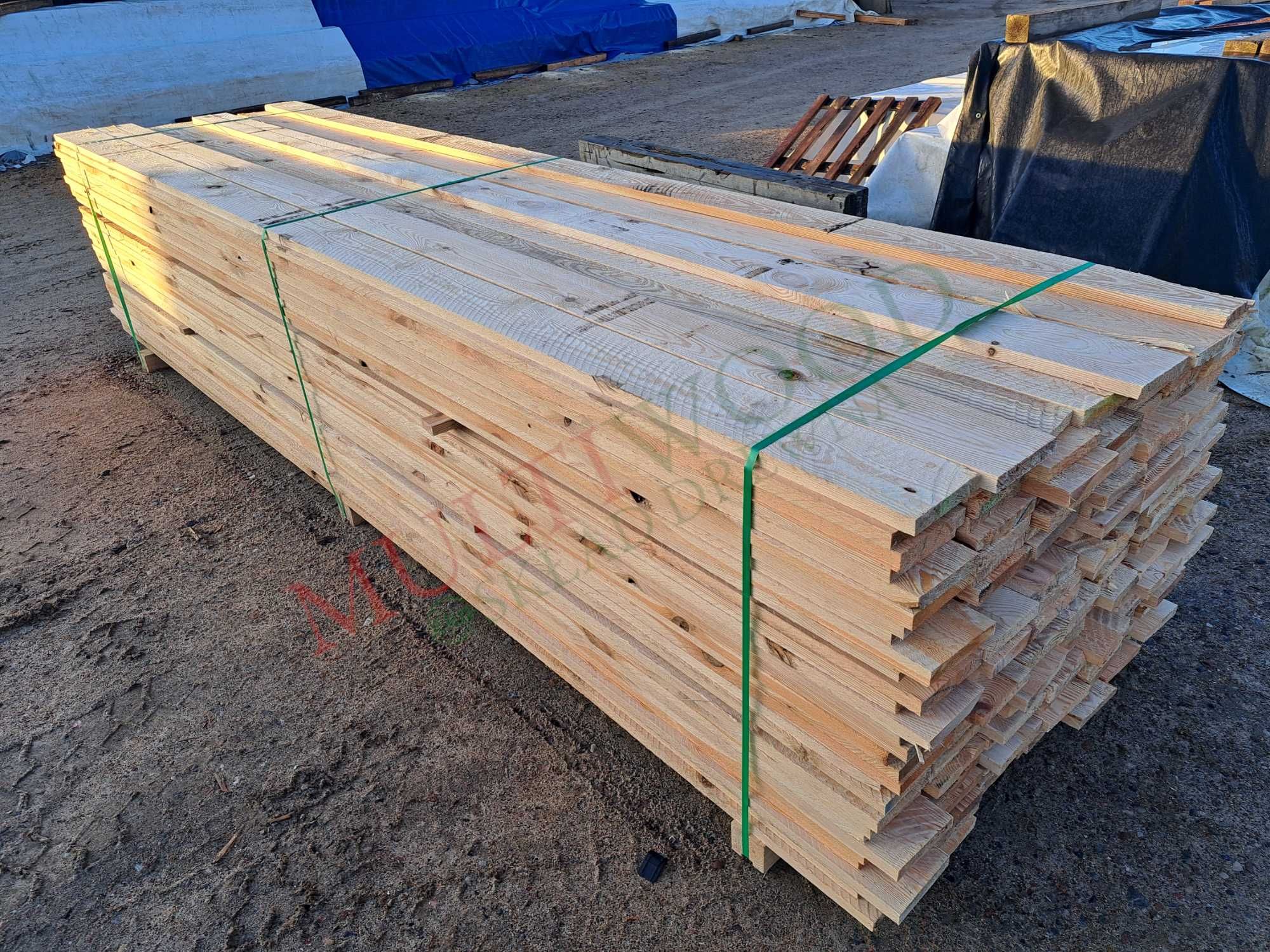 Deska niestrugana impregnowana szalunkowa 25x150x4m