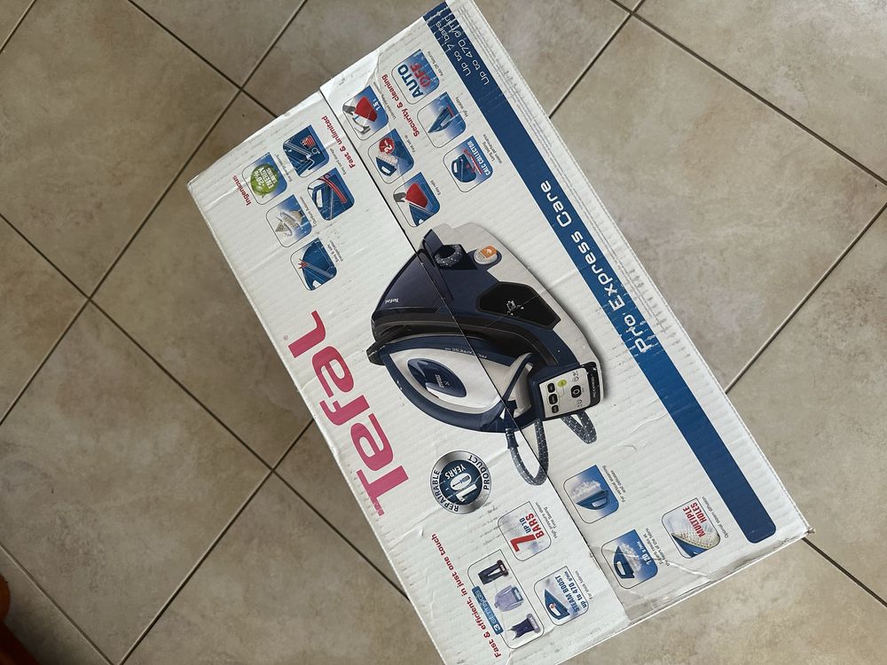 Żelazko parowe Tefal stacja parowa