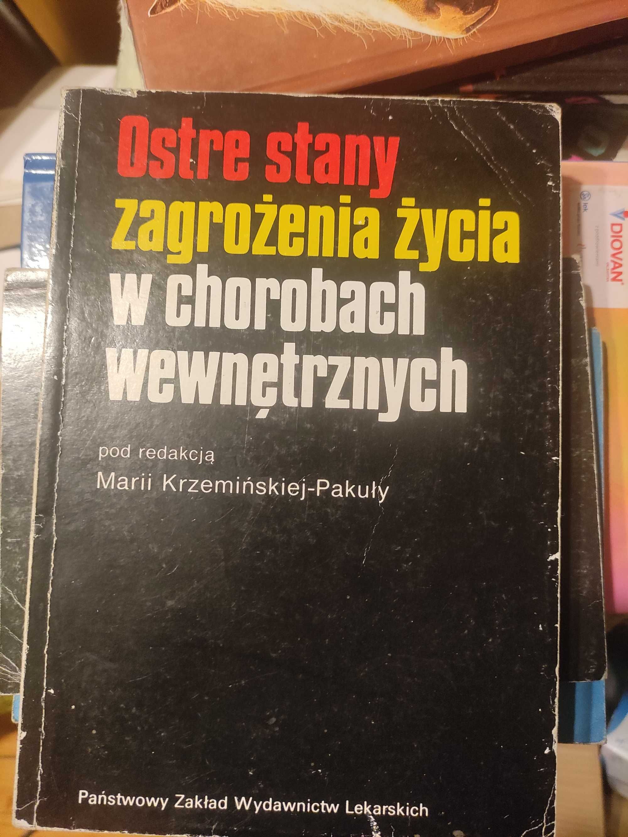Ostre stany zagrożenia życia w chorobach wewnętrznych.