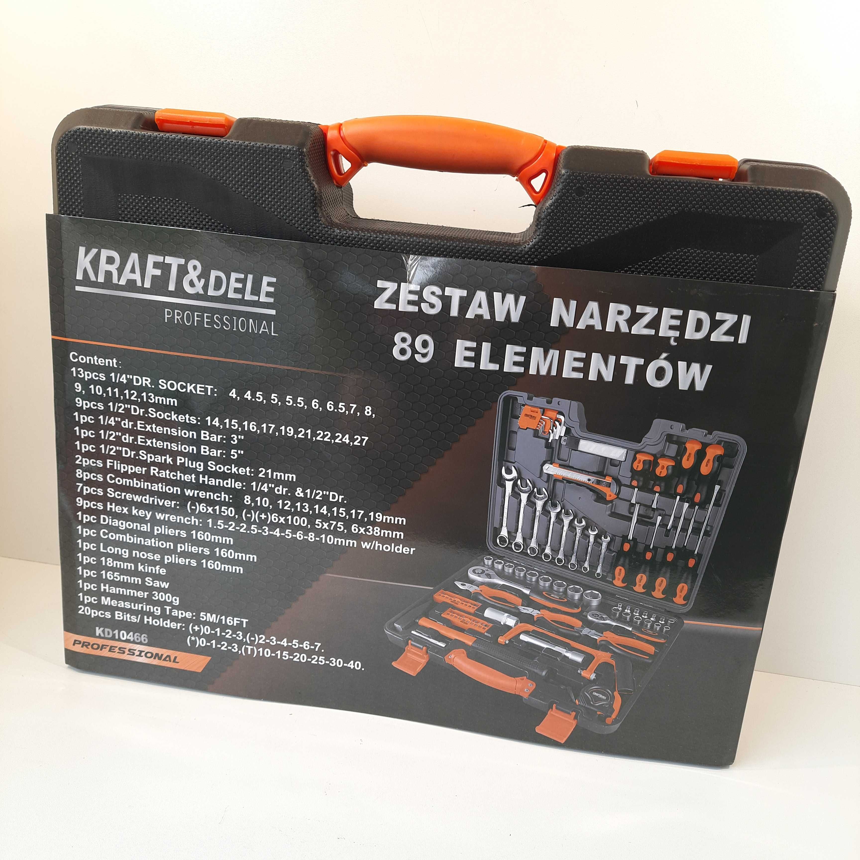 Zestaw narzędzi 89el. KD10466