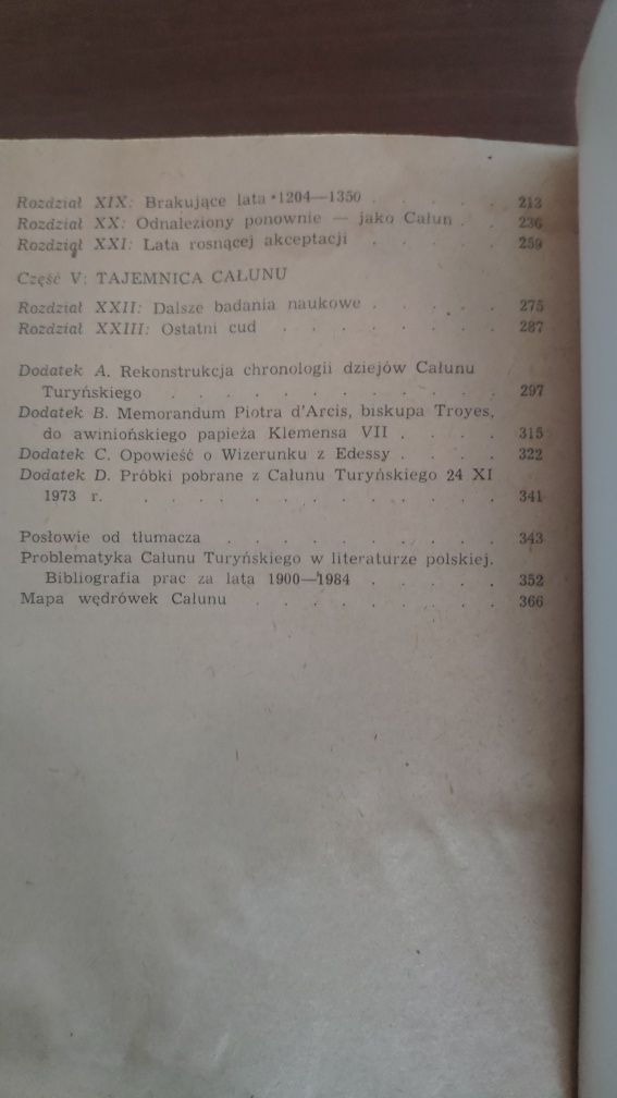 Całun Turyński, I. Wilson, wyd. 1985r.