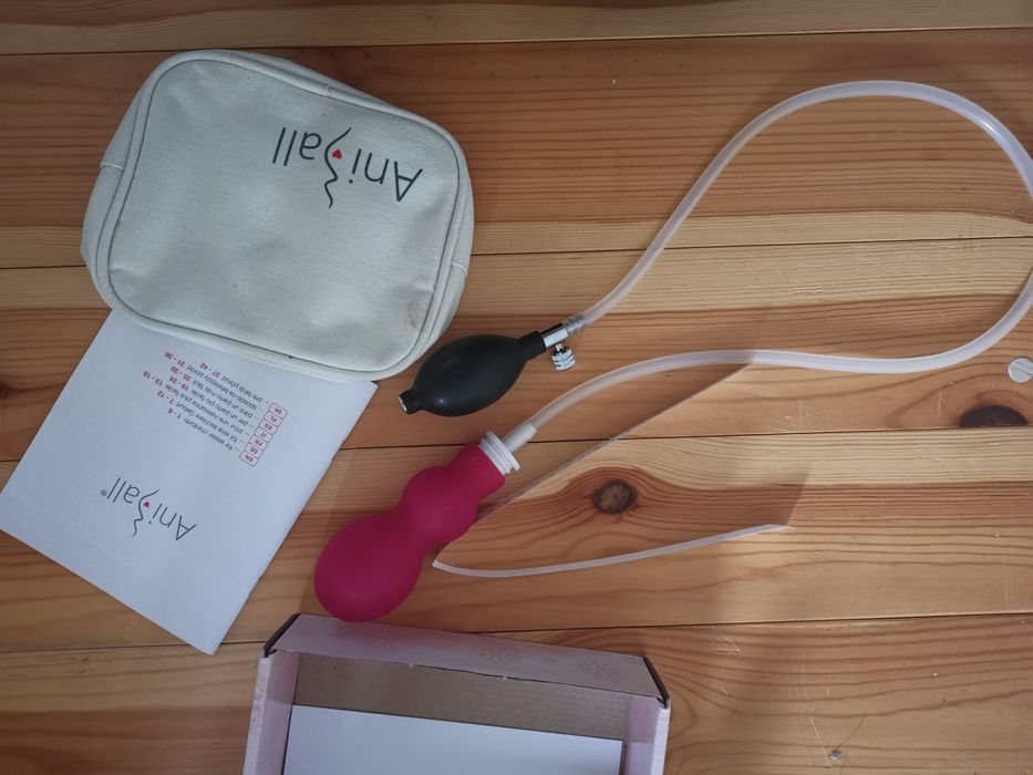 Balonik Aniball do ćwiczeń porodowych plus gratis kubek do dezynfekcji