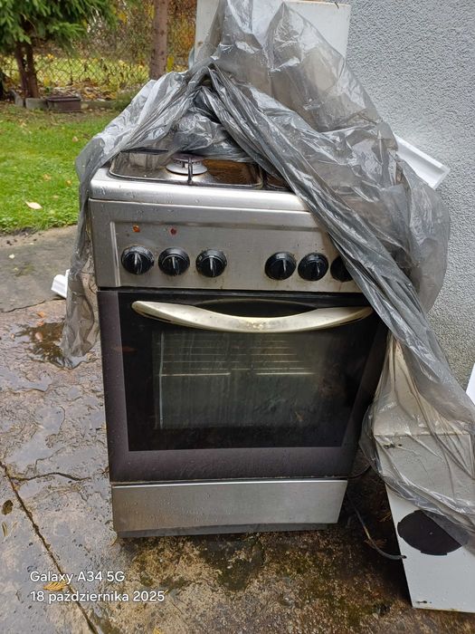 Kuchenka gazowa  inox