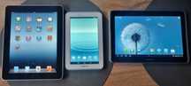 3x tablet iPad Samsung w pełni sprawne