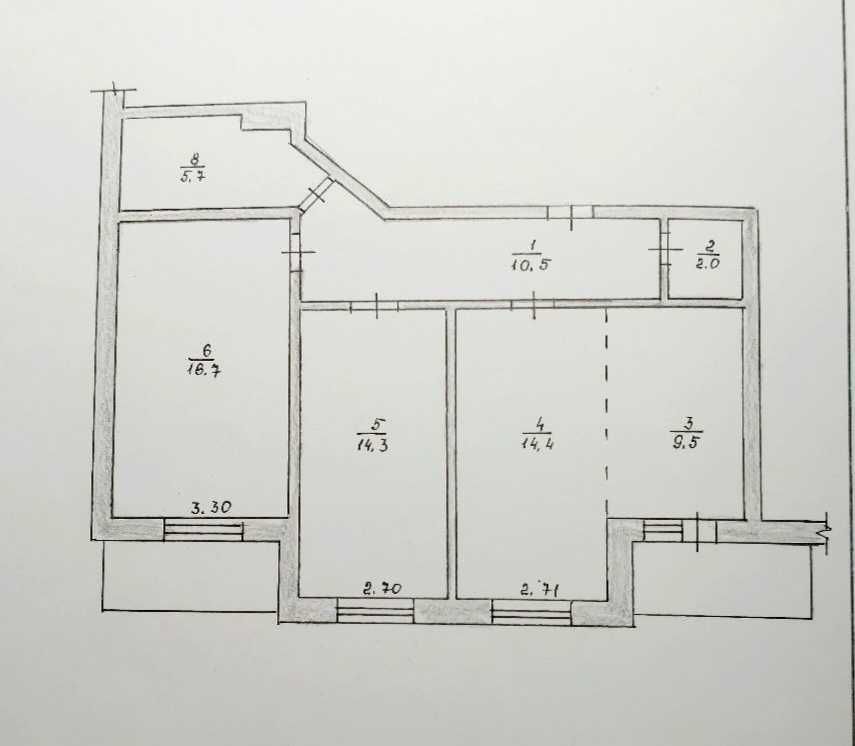 Продаж 3 кімнатної квартири ЖК Фаворит.