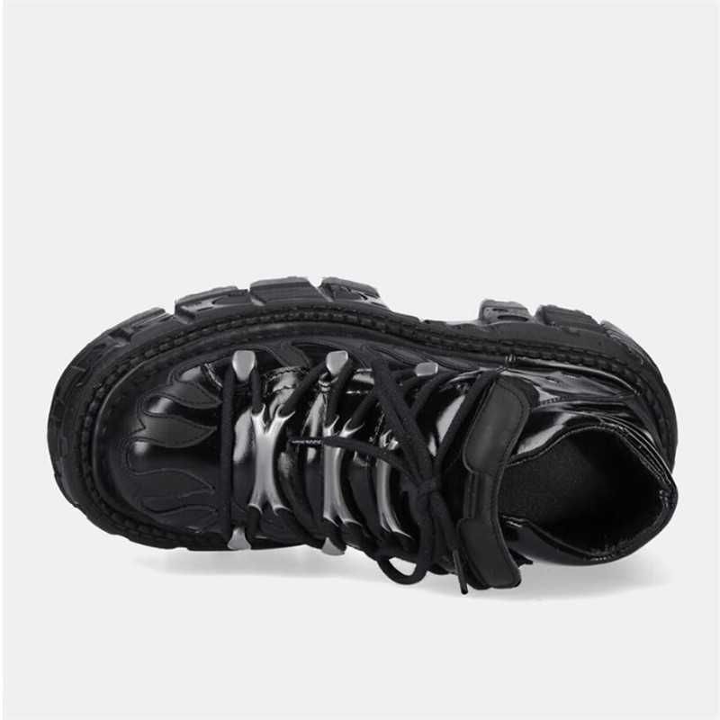 Ботинки женские New Rock панк рок y2k dollskill demonia черные 37-39р