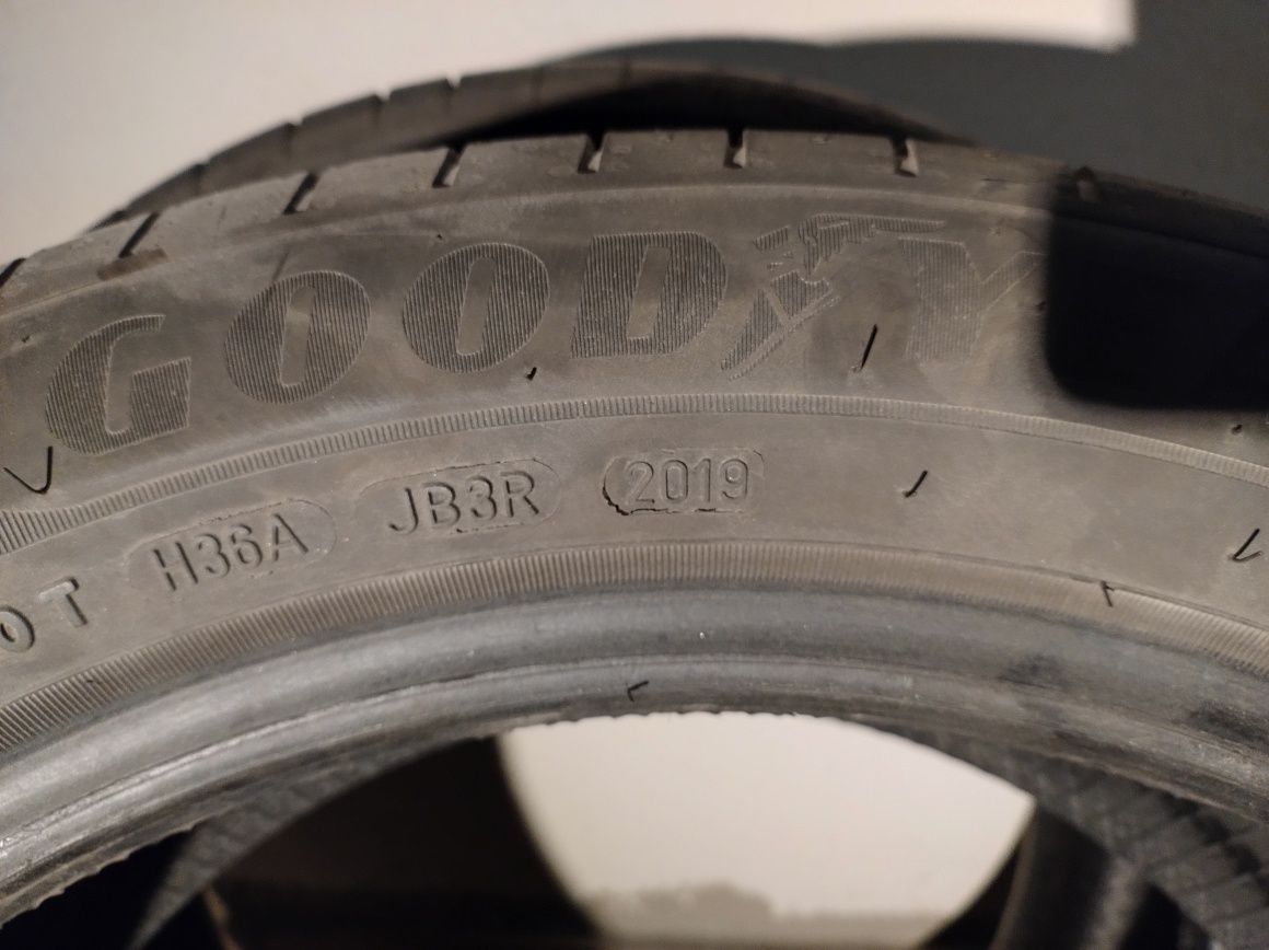 215/50/17 letnie 4 szt 2019r, 2 x Goodyear+ 2 x Falken