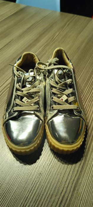 Buty srebrne świecące Salt & pepper rozmiar 36