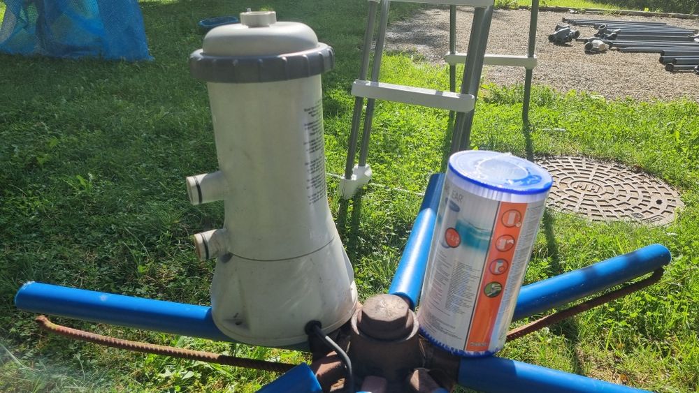 Pompa basenowa intex + filtr nowy
