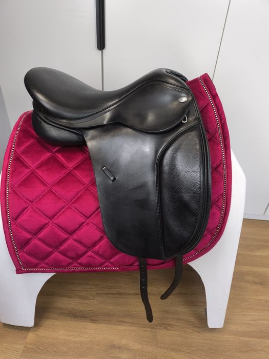 17,5 cali Thorowgood T8 ujeżdżeniowe siodlo Id.559