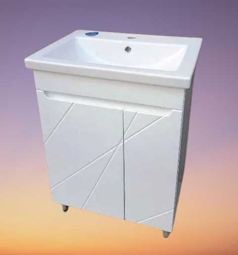 Нова оригінальна тумба у ванну з прямокутним умивальником (раковиною).