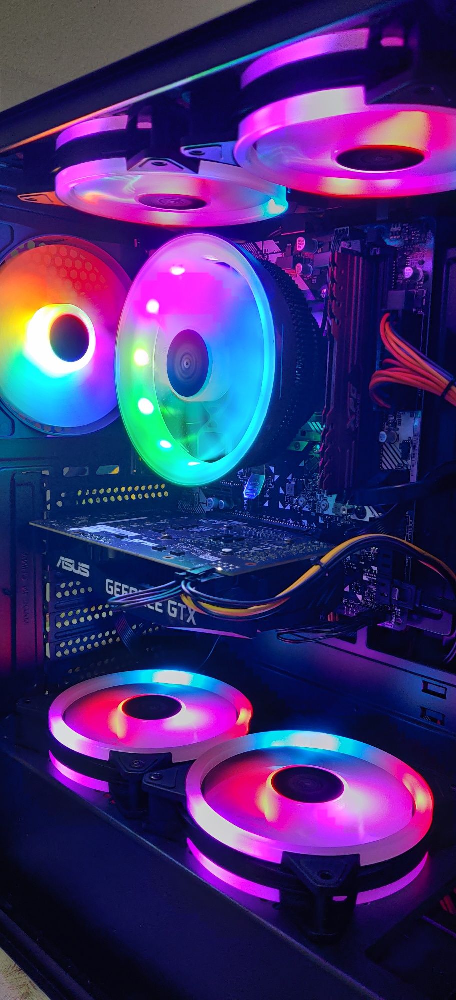 Pc Gamer Ryzen Full Glass RGB C/Garantia