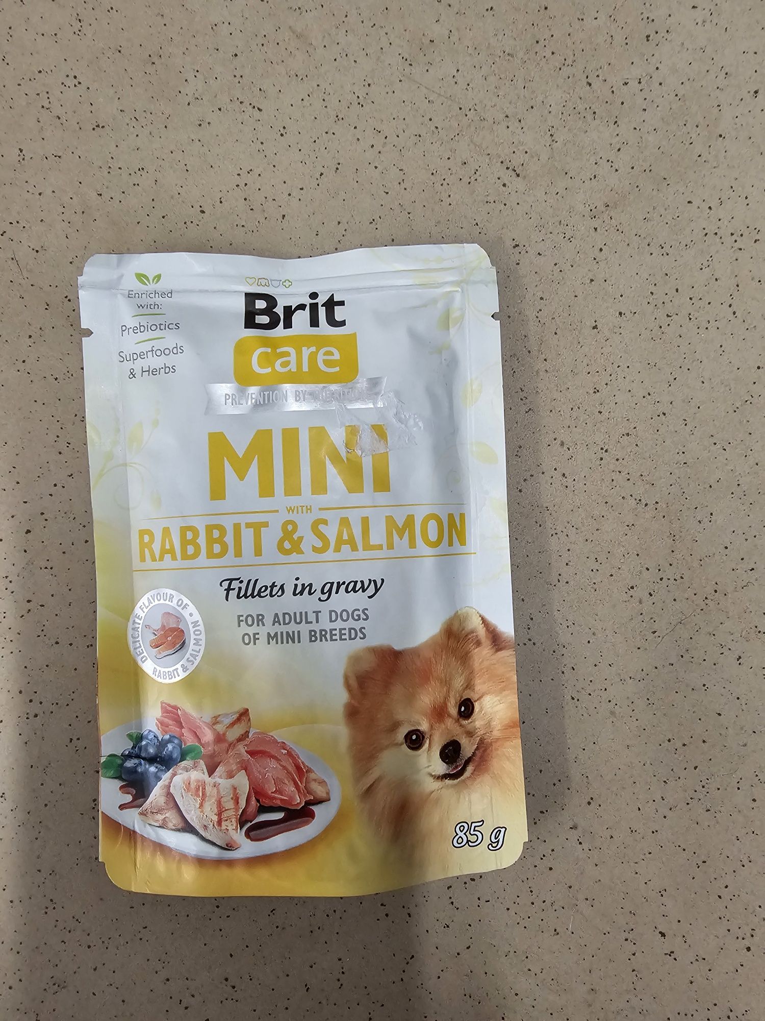 Brit Care Mini Pouch Rabbit&Salmon 85g