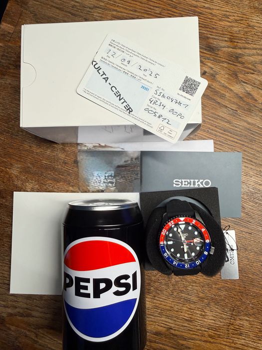 Seiko 5 Sports x Pepsi SKX Series GMT Limited Edition SSK047K1