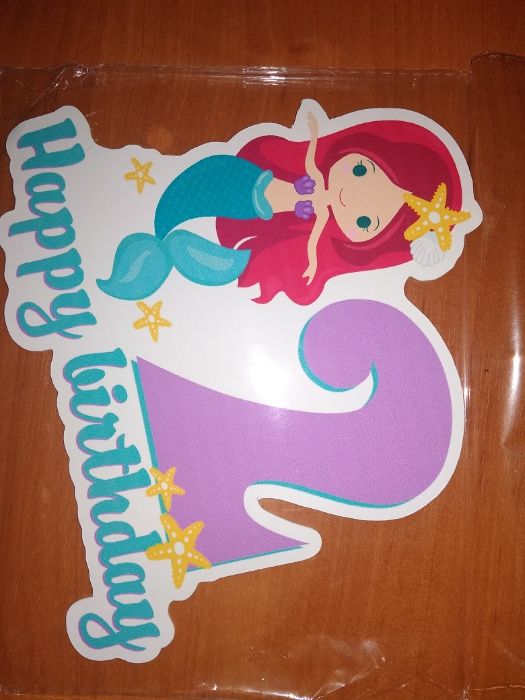 Украшение на торт 2 годика, для праздника