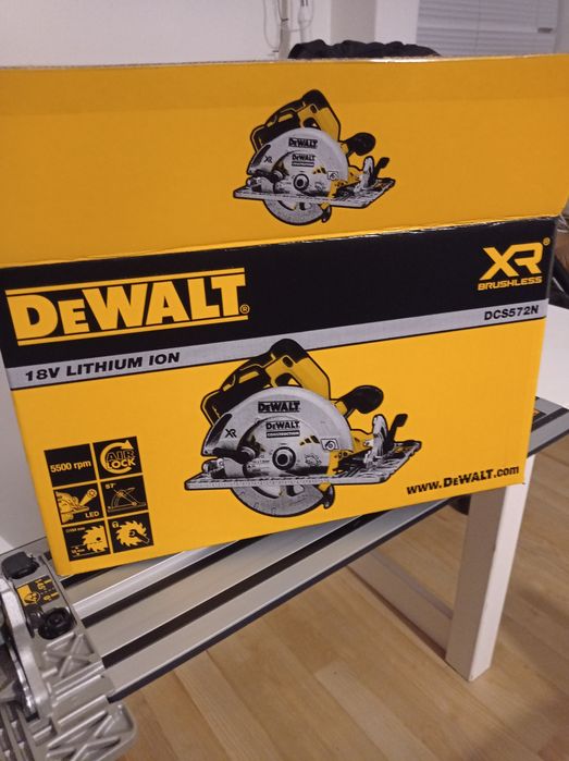 DeWalt DCS572 N, пила дискова, акумуляторна , безщіткова, під