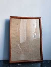 Рамка для картины, фотографии деревянная 35 х 25 см, стекло