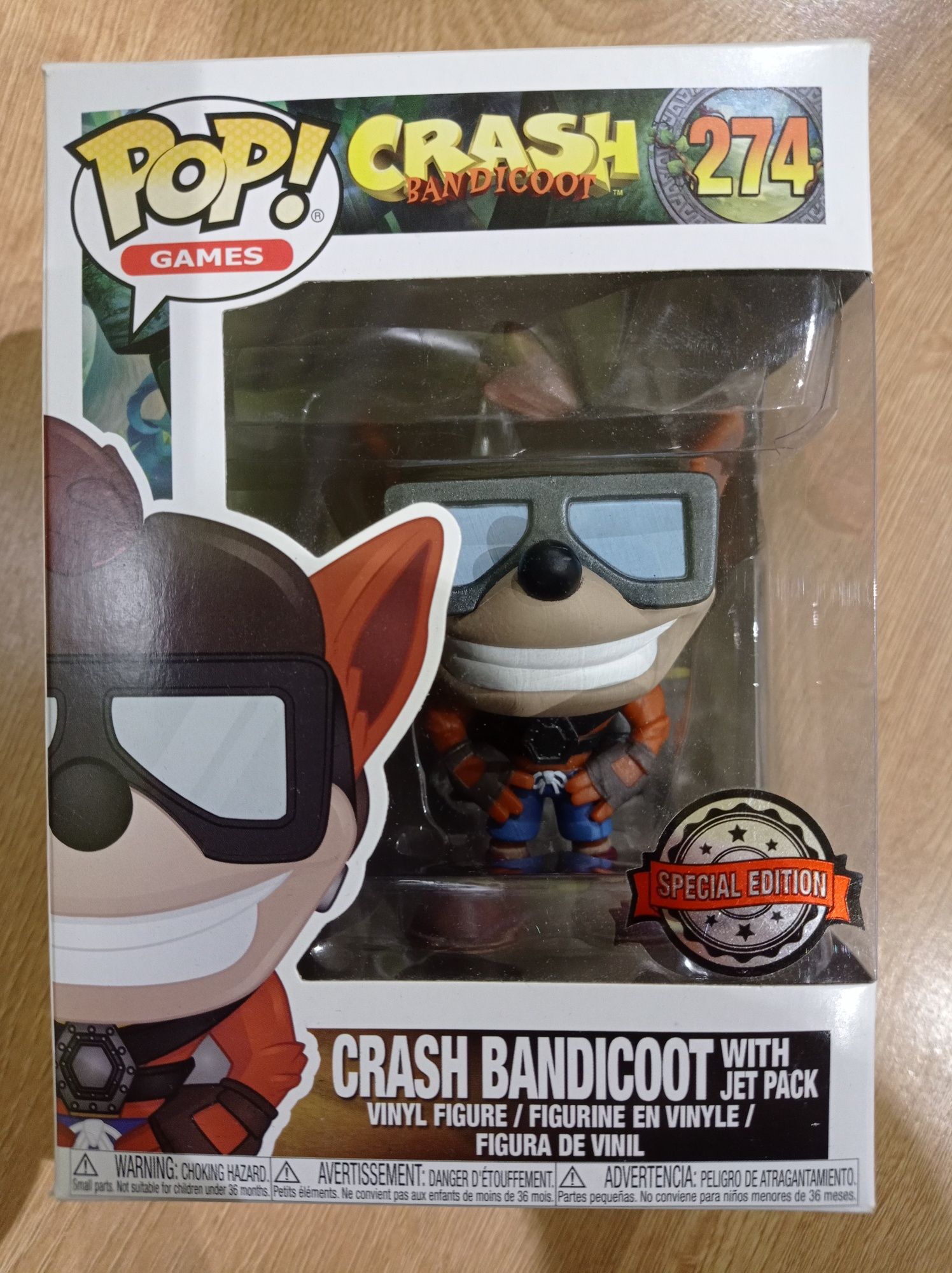 Funko POP Crash (Jet Pack) / Crash Bandicoot