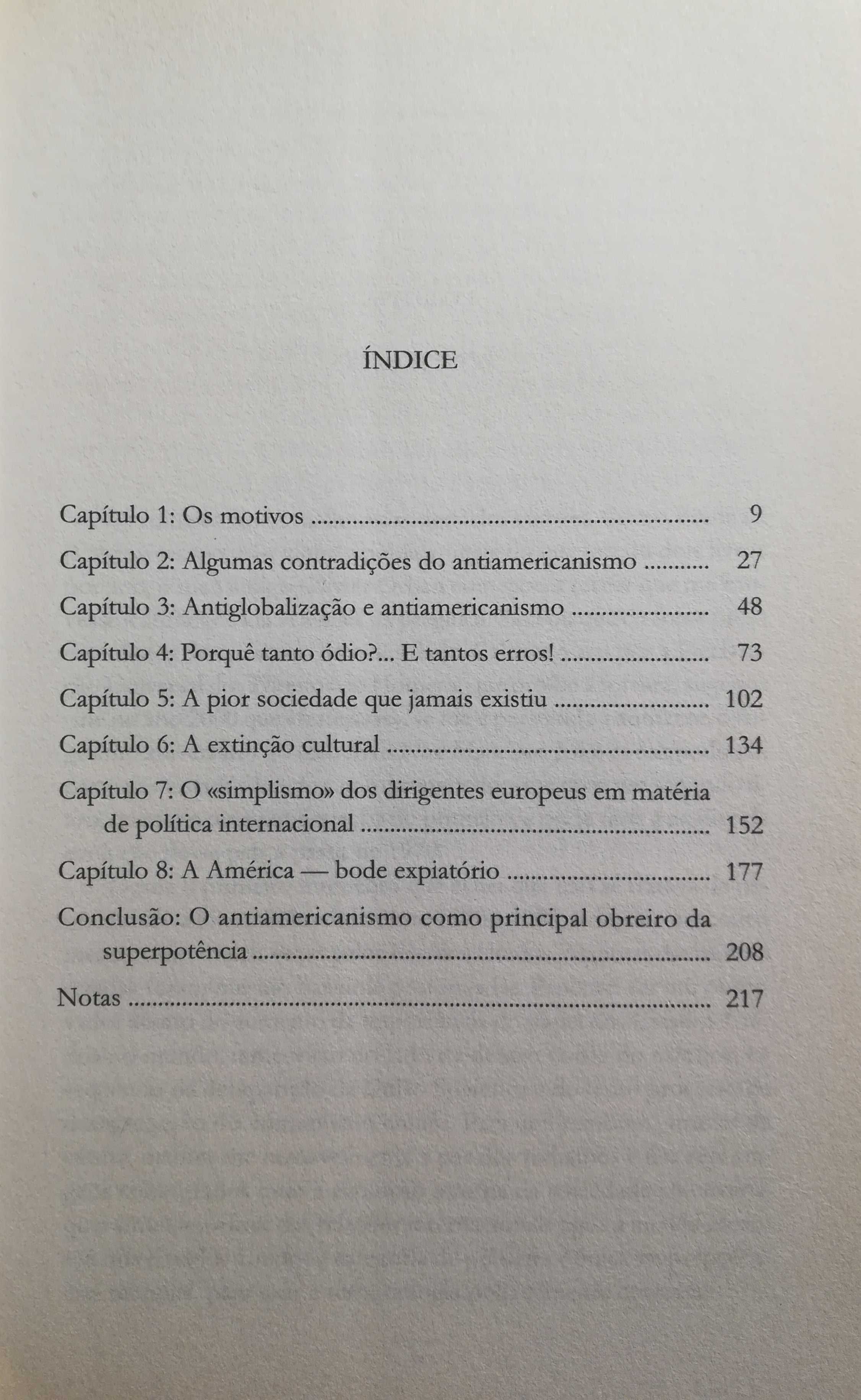 Livro - A Obsessão Antiamericana