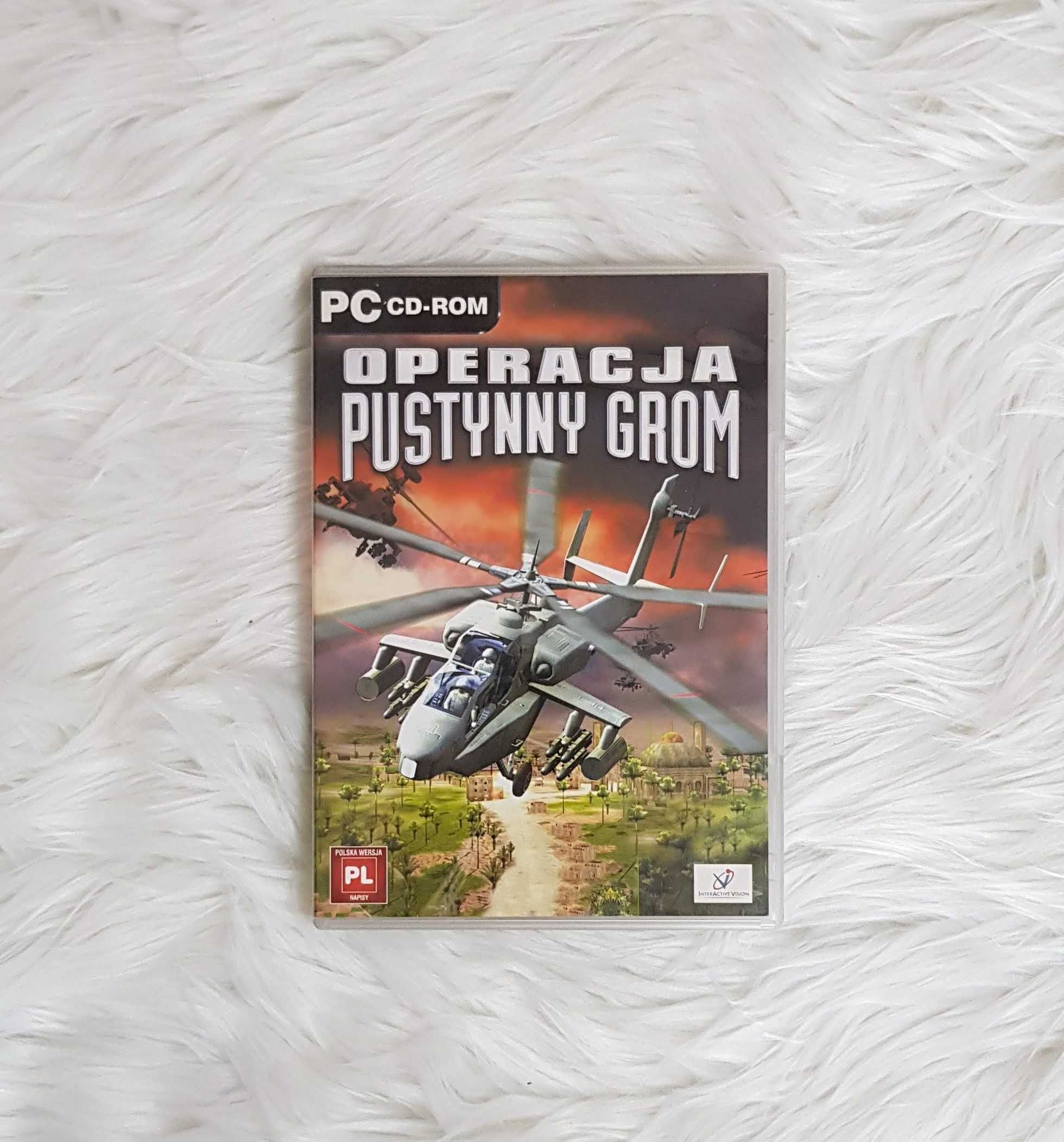 Operacja Pustynny Grom gra komputerowa PC wersja pudełkowa Cenega