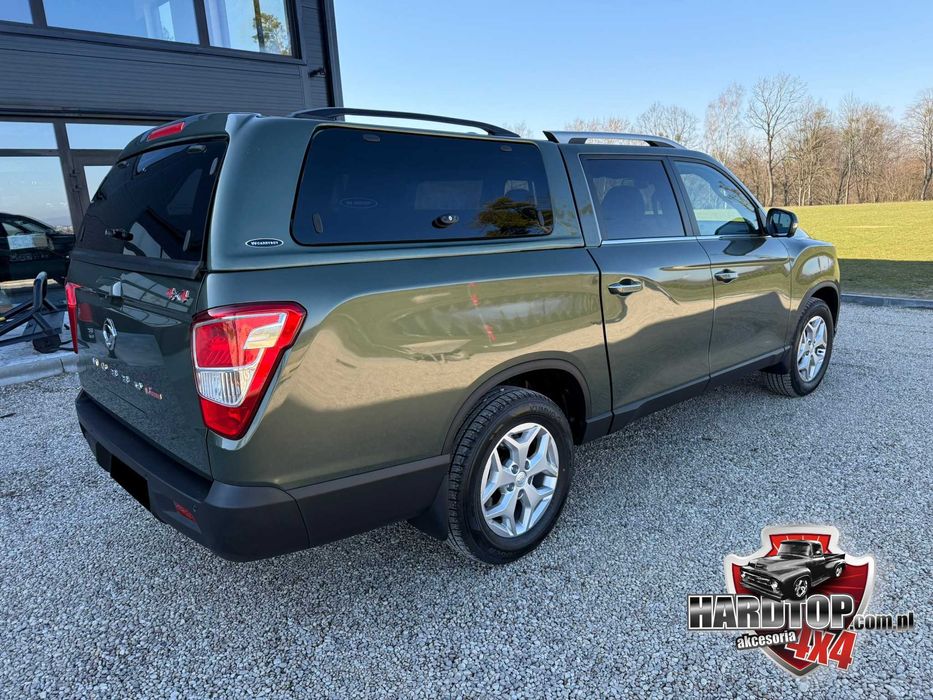 Zabudowa paki Ssangyong Grand Musso Szyby Podnoszone Hardtop na Pakę