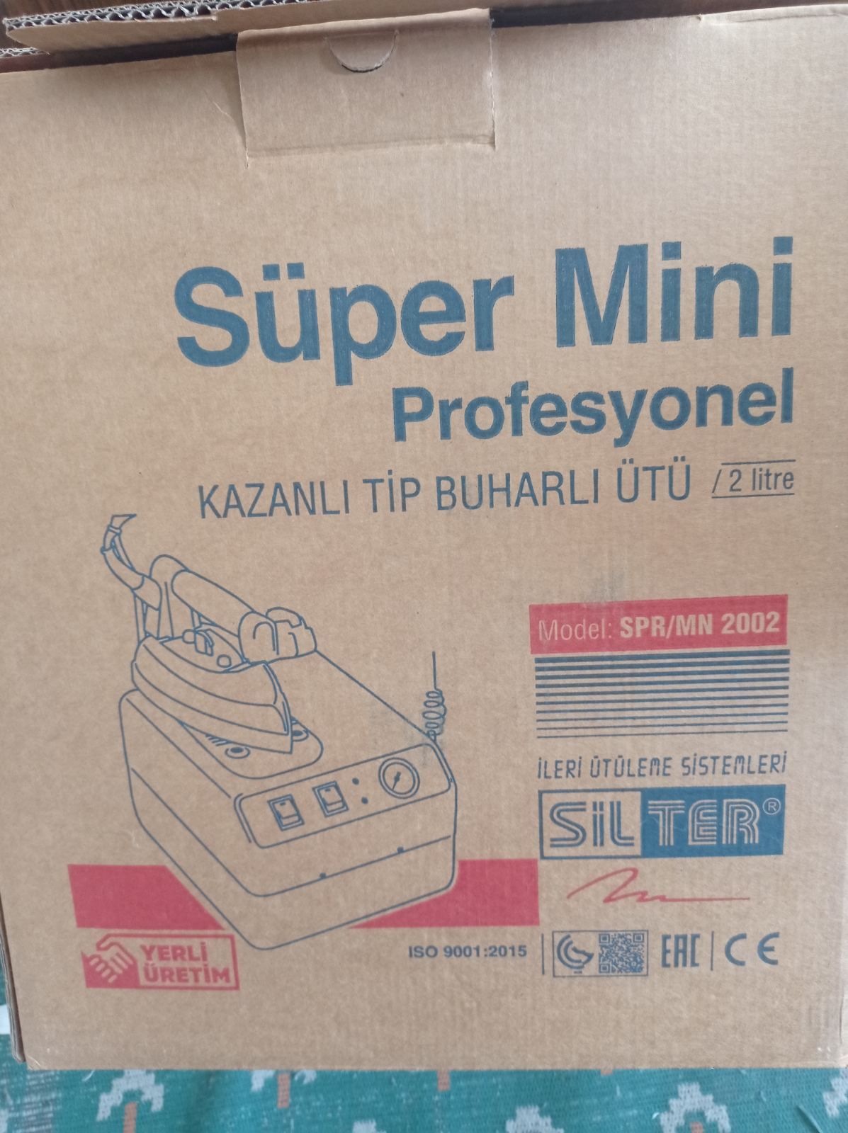 Парогенератор с утюгом SILTER SPR/MN 2002 2л