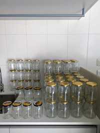 Frascos de vidro para mel