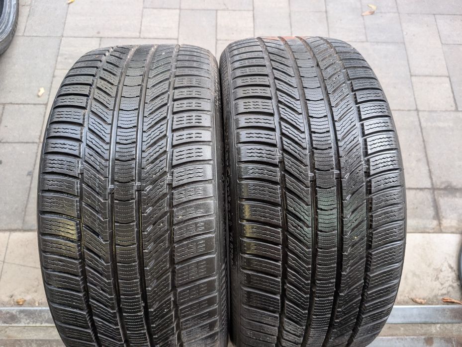 Пара зимних шин 255/40 R19 Continental Ts870