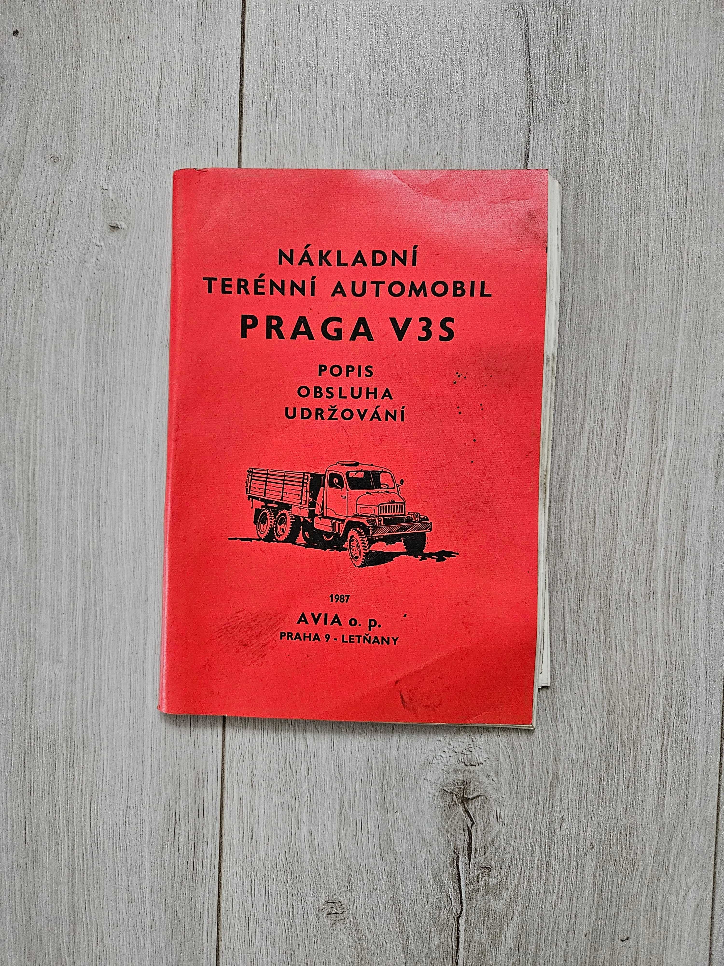 instrukcja obsługi samochodu PRAGA