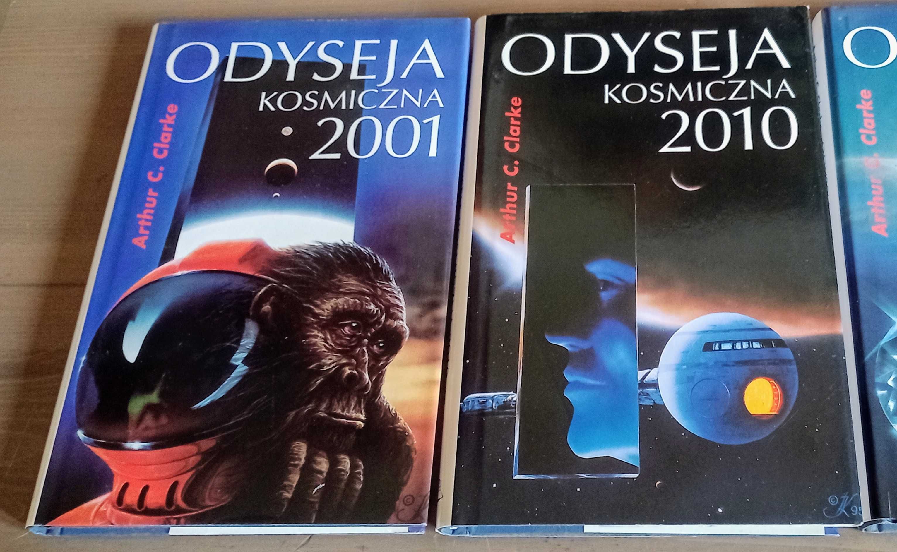 Arthur C.Clarke x 4 Odyseja kosmiczna 2001,2010,2061,3001 finał